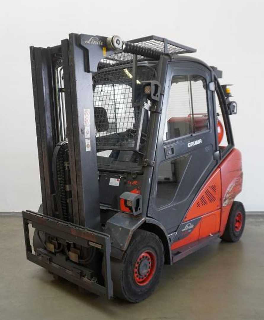Used Forklift Truck LINDE H 35 T EVO 393-02 GAS VIERRADFRONTSTAPLER (13064943)