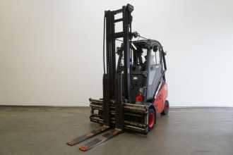 Used Forklift Truck LINDE H 35 T EVO 393-02 GAS VIERRADFRONTSTAPLER (13069881) backdrop