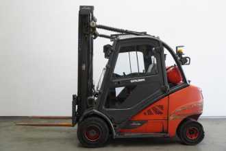 Used Forklift Truck LINDE H 35 T EVO 393-02 GAS VIERRADFRONTSTAPLER (13072285)