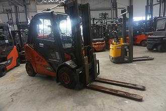 Used Forklift Truck LINDE H 35T-02 - 2018er GAS VIERRADFRONTSTAPLER (13053330)