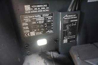 Used Forklift Truck LINDE H 35T-02 - 2018er GAS VIERRADFRONTSTAPLER (13053330)