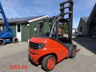 Used Forklift Truck LINDE H 40 D DIESEL VIERRADFRONTSTAPLER (13061077)