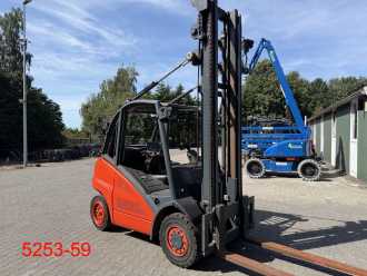 Used Forklift Truck LINDE H 40 D DIESEL VIERRADFRONTSTAPLER (13061077)