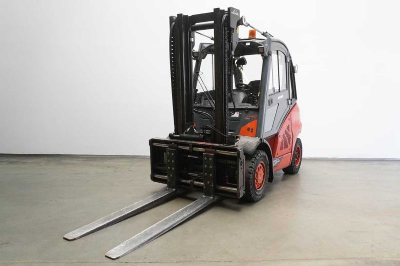 Used Forklift Truck LINDE H 40 D EVO 394-02 DIESEL VIERRADFRONTSTAPLER (13058168)