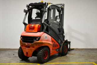 Used Forklift Truck LINDE H 40 T EVO 394-02 GAS VIERRADFRONTSTAPLER (13004675)