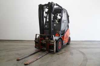 Used Forklift Truck LINDE H 45 D 394-02 DIESEL VIERRADFRONTSTAPLER (13067610) backdrop