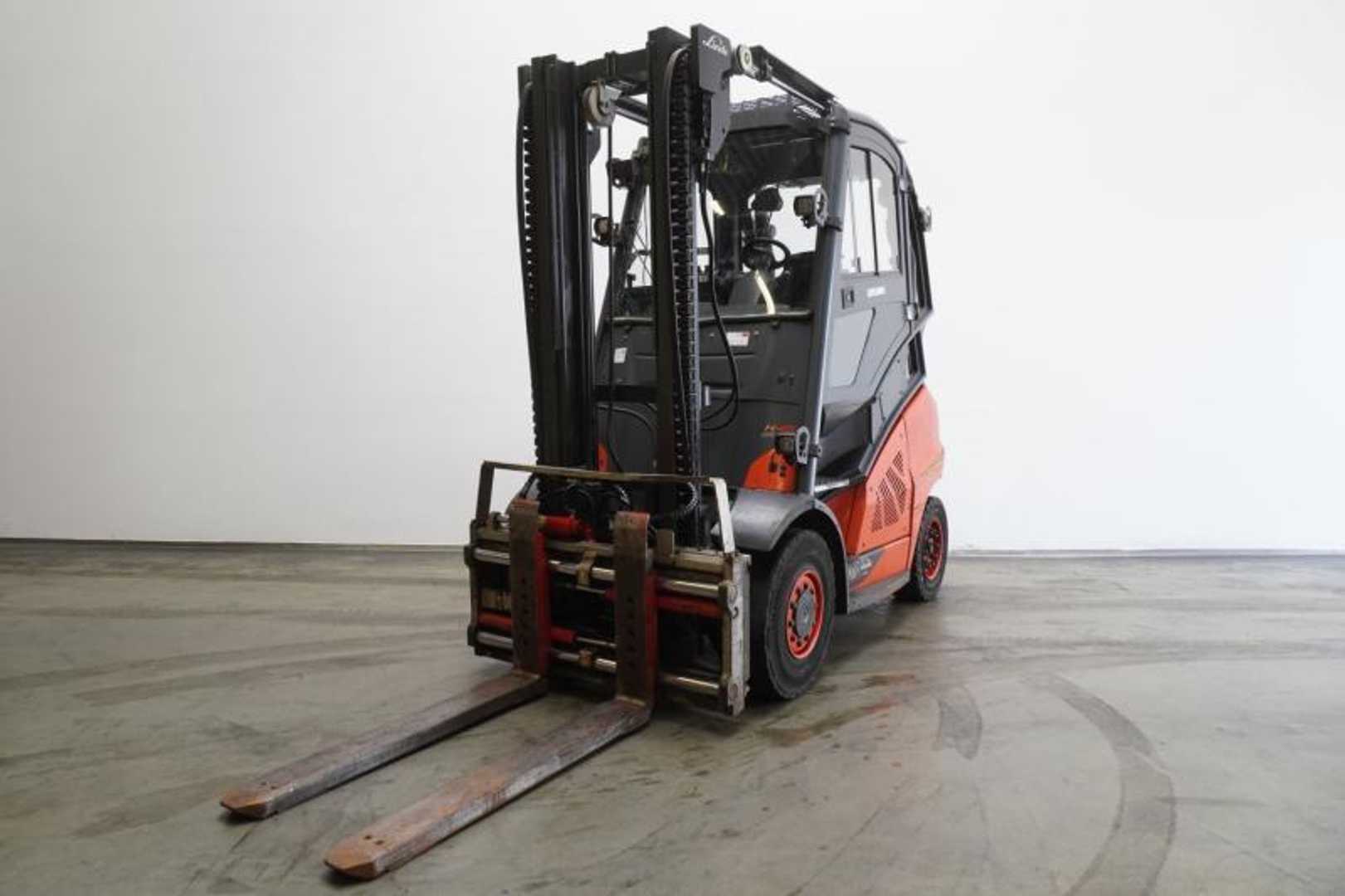 Used Forklift Truck LINDE H 45 D 394-02 DIESEL VIERRADFRONTSTAPLER (13067610)