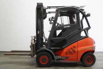 Used Forklift Truck LINDE H 45 D 394-02 DIESEL VIERRADFRONTSTAPLER (13067610)