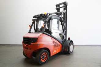 Used Forklift Truck LINDE H 45 D 394 DIESEL VIERRADFRONTSTAPLER (12969880)