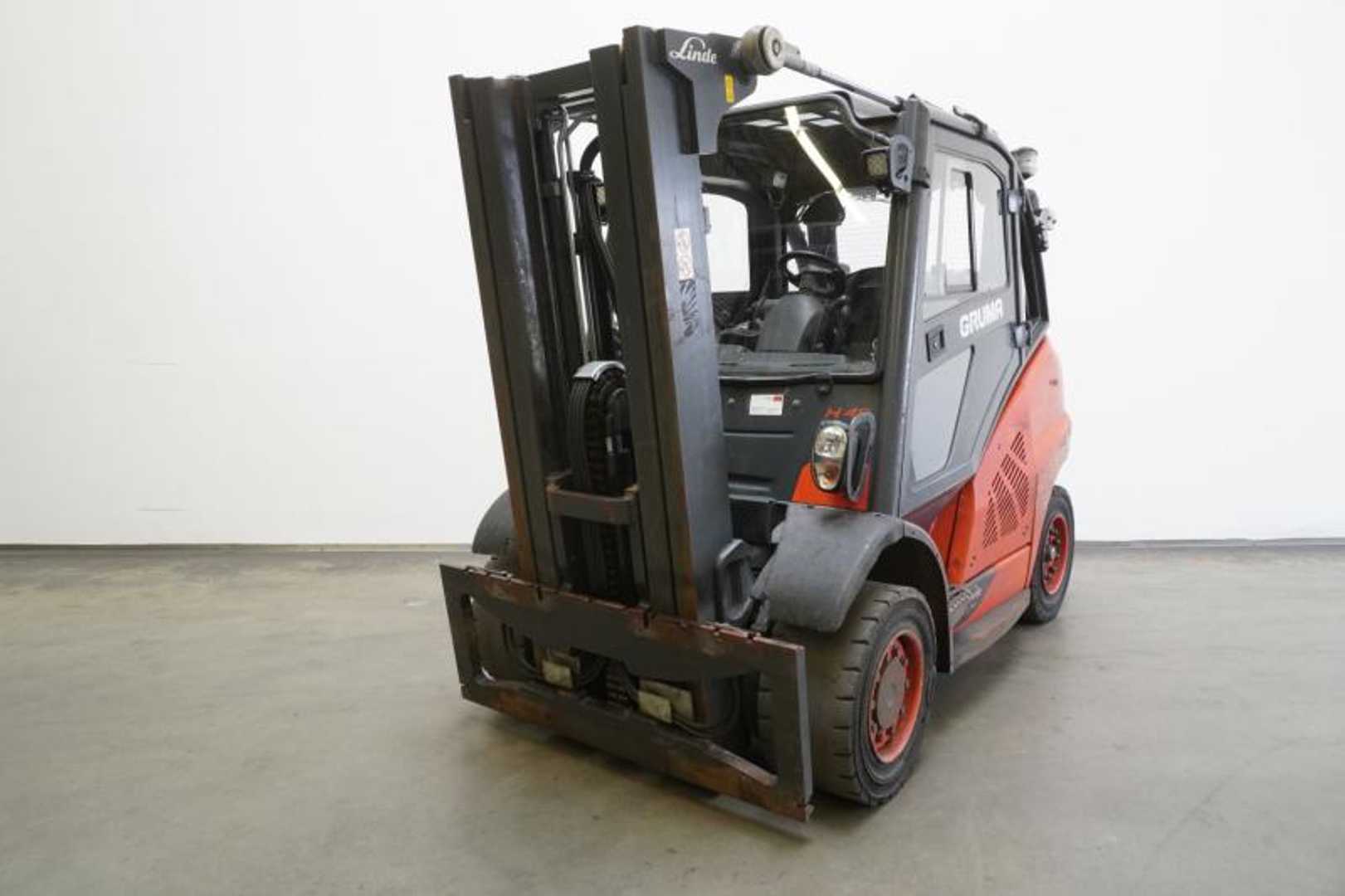 Used Forklift Truck LINDE H 45 D EVO 394-02 DIESEL VIERRADFRONTSTAPLER (13035817)