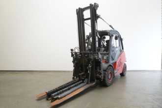 Used Forklift Truck LINDE H 45 D EVO 394-02 DIESEL VIERRADFRONTSTAPLER (13061651) backdrop