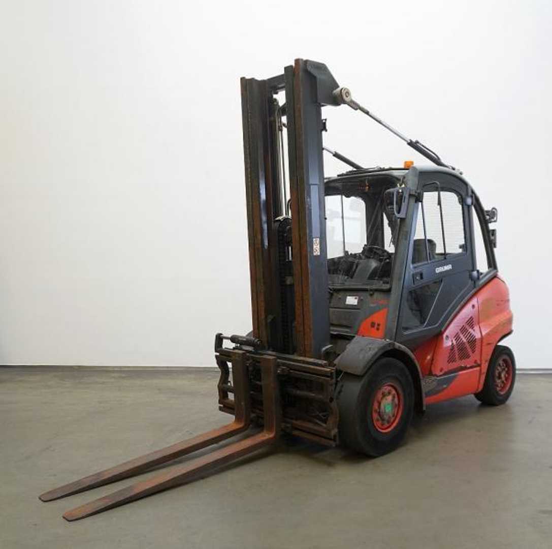 Used Forklift Truck LINDE H 45 D EVO 394-02 DIESEL VIERRADFRONTSTAPLER (13064350)