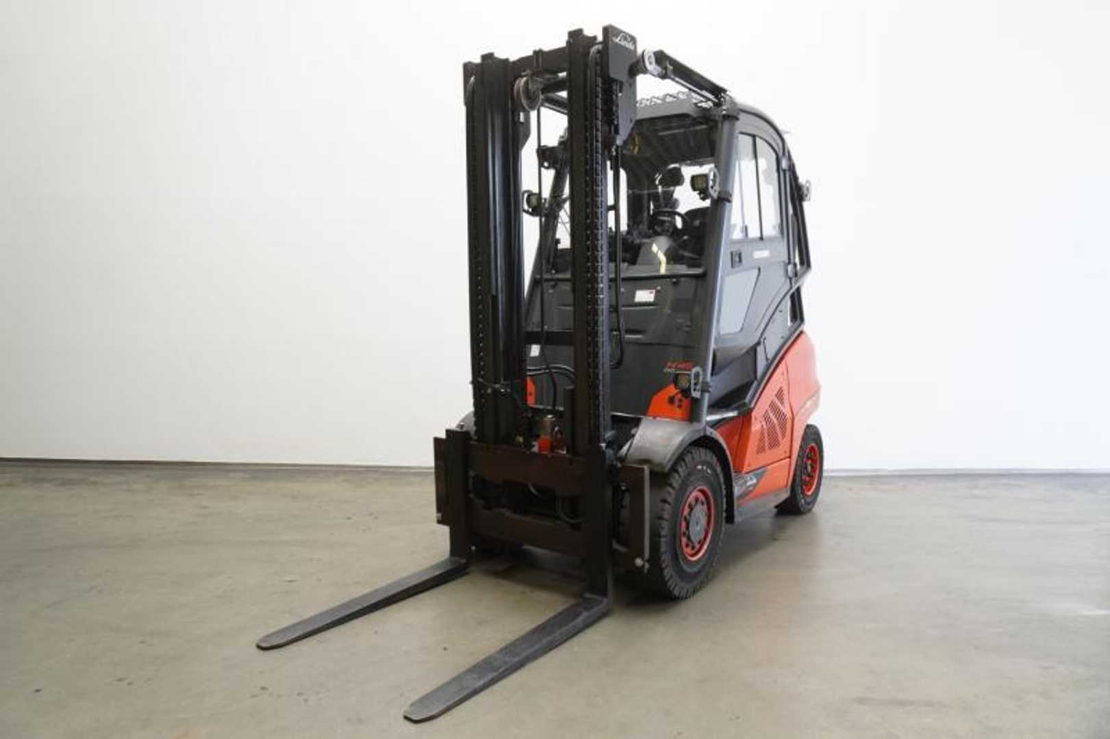 Used Forklift Truck LINDE H 45 D EVO 394-02 DIESEL VIERRADFRONTSTAPLER (13066369)