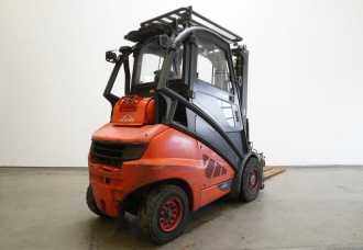 Used Forklift Truck LINDE H 45 T EVO 394-02 GAS VIERRADFRONTSTAPLER (13024824)
