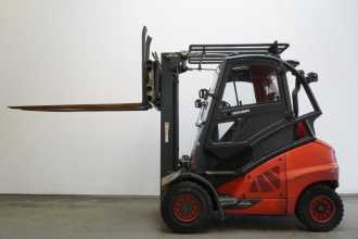 Used Forklift Truck LINDE H 45 T EVO 394-02 GAS VIERRADFRONTSTAPLER (13024824)