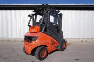 Used Forklift Truck LINDE H 45 T EVO 394-02 GAS VIERRADFRONTSTAPLER (13026294)