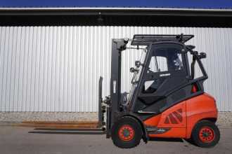 Used Forklift Truck LINDE H 45 T EVO 394-02 GAS VIERRADFRONTSTAPLER (13026294)