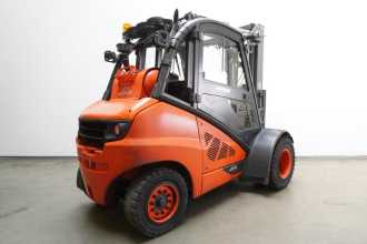 Used Forklift Truck LINDE H 45 T EVO 394-02 GAS VIERRADFRONTSTAPLER (13045225)