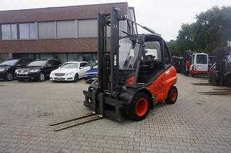 Used Forklift Truck LINDE H 45D-02 - 2019er DIESEL VIERRADFRONTSTAPLER (13063163) backdrop