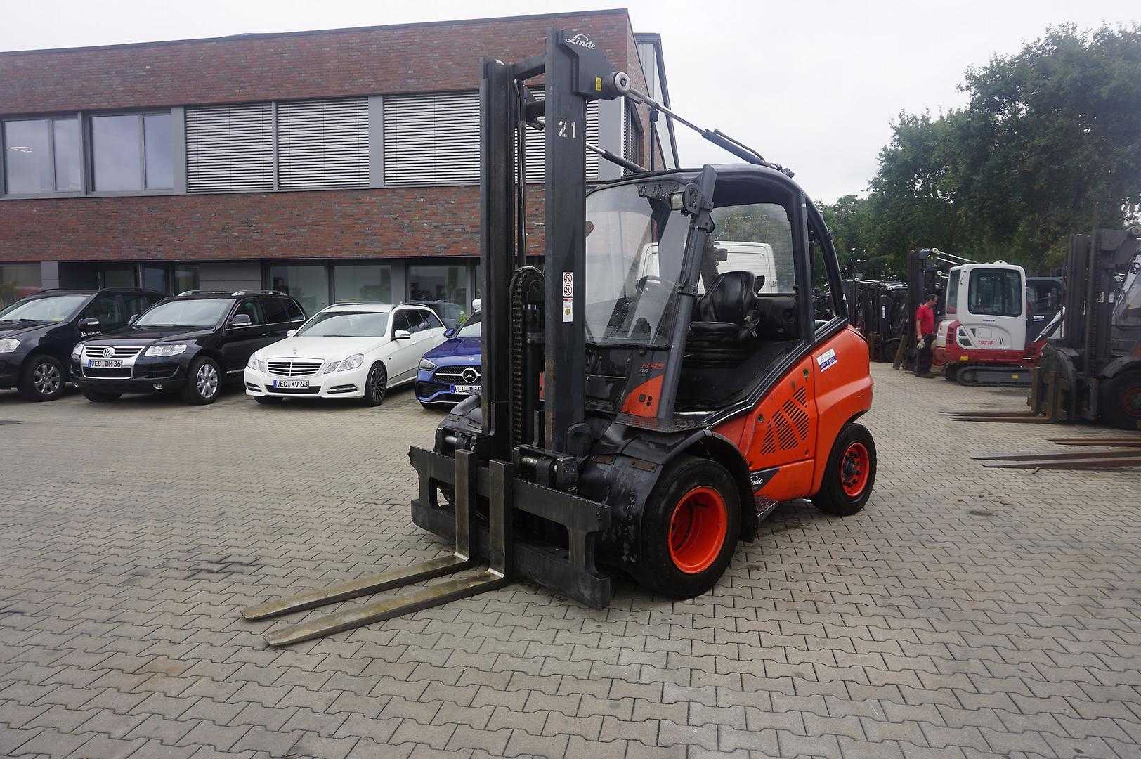 Used Forklift Truck LINDE H 45D-02 - 2019er DIESEL VIERRADFRONTSTAPLER (13063163)