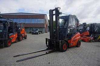 Used Forklift Truck LINDE H 45D-02 - 2020er DIESEL VIERRADFRONTSTAPLER (13042512) backdrop