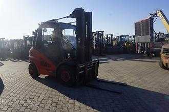Used Forklift Truck LINDE H 45D-02 - Triplex - 4.680 Stunden DIESEL VIERRADFRONTSTAPLER (13062243)