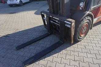 Used Forklift Truck LINDE H 45D-02 - Triplex - 4.680 Stunden DIESEL VIERRADFRONTSTAPLER (13062243)