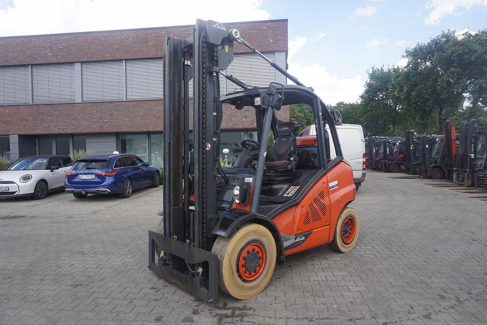 Used Forklift Truck LINDE H 45T-02 - 2019er GAS VIERRADFRONTSTAPLER (13053342)