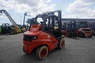 Used Forklift Truck LINDE H 45T-02 - 2019er GAS VIERRADFRONTSTAPLER (13053342)