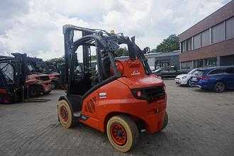 Used Forklift Truck LINDE H 45T-02 - 2019er GAS VIERRADFRONTSTAPLER (13053342)