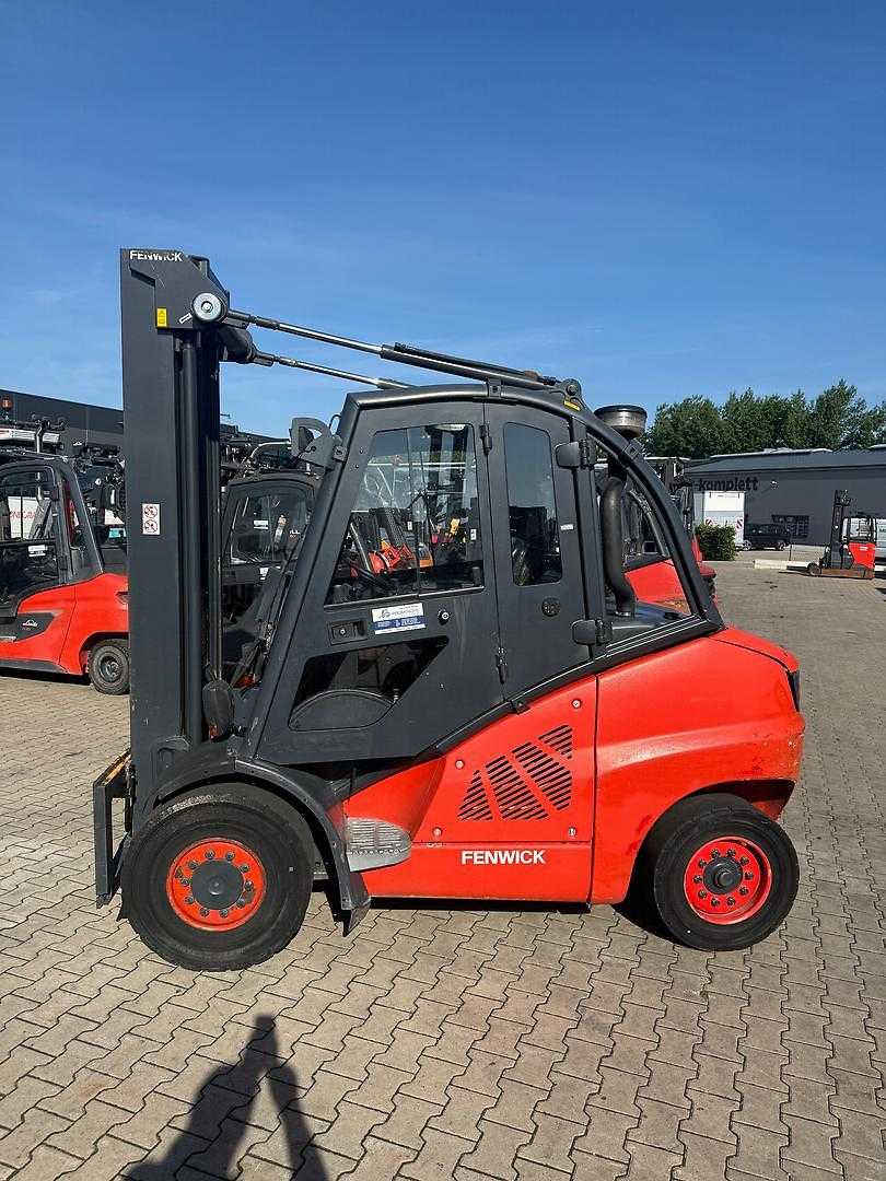 Used Forklift Truck LINDE H 50 D DIESEL VIERRADFRONTSTAPLER (13046573)