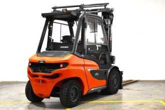 Used Forklift Truck LINDE H 50 D/600 1204-01 DIESEL VIERRADFRONTSTAPLER (12990078)