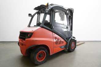 Used Forklift Truck LINDE H 50 D EVO 394-02 DIESEL VIERRADFRONTSTAPLER (13047137)