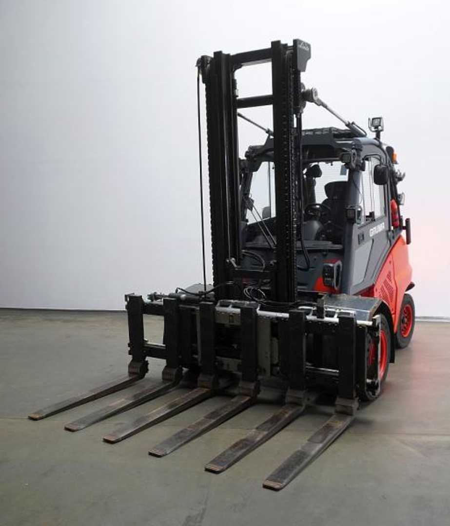 Used Forklift Truck LINDE H 50 D EVO 394-02 DIESEL VIERRADFRONTSTAPLER (13063128)