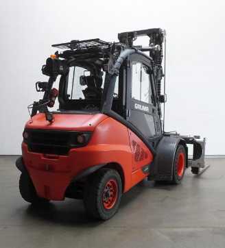 Used Forklift Truck LINDE H 50 D EVO 394-02 DIESEL VIERRADFRONTSTAPLER (13063128)
