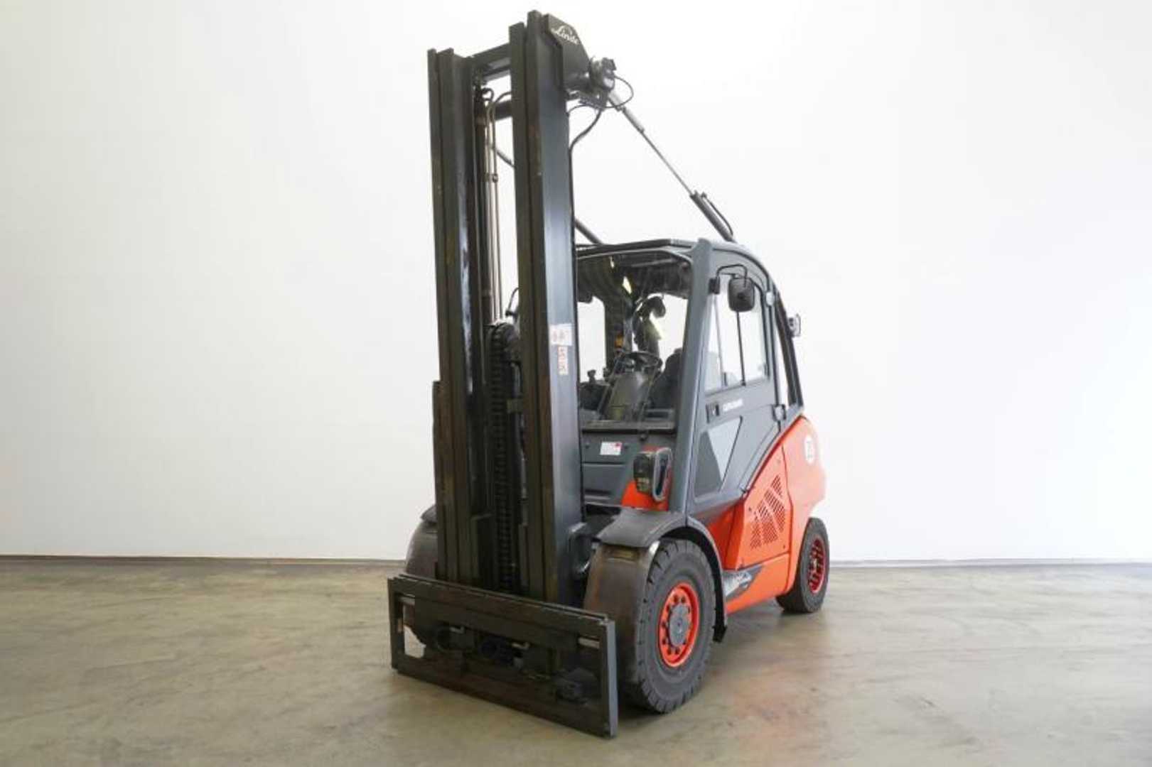 Used Forklift Truck LINDE H 50 D EVO 394-02 DIESEL VIERRADFRONTSTAPLER (13067615)