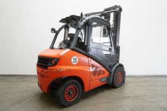 Used Forklift Truck LINDE H 50 D EVO 394-02 DIESEL VIERRADFRONTSTAPLER (13067615)