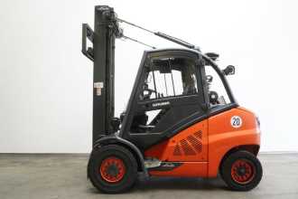 Used Forklift Truck LINDE H 50 D EVO 394-02 DIESEL VIERRADFRONTSTAPLER (13067615)