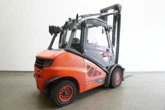 Used Forklift Truck LINDE H 50 D EVO 394-02 DIESEL VIERRADFRONTSTAPLER (13068879)