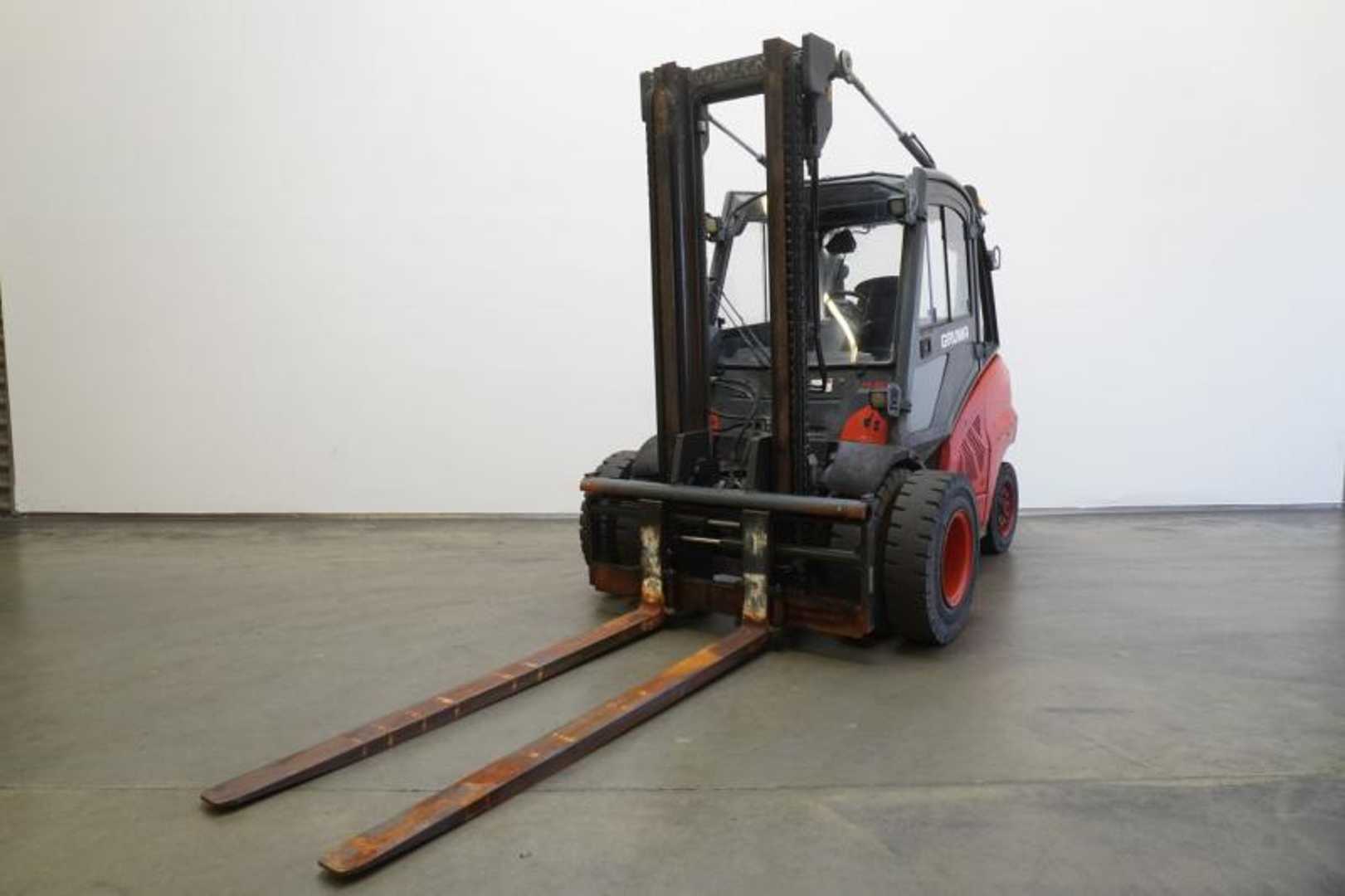 Used Forklift Truck LINDE H 50 D EVO 394-02 DIESEL VIERRADFRONTSTAPLER (13069278)