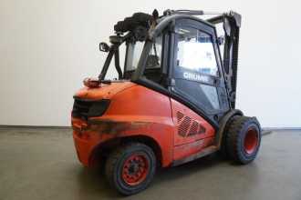 Used Forklift Truck LINDE H 50 D EVO 394-02 DIESEL VIERRADFRONTSTAPLER (13069278)