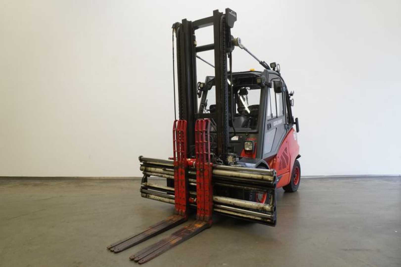 Used Forklift Truck LINDE H 50 D EVO 394-02 DIESEL VIERRADFRONTSTAPLER (13069884)