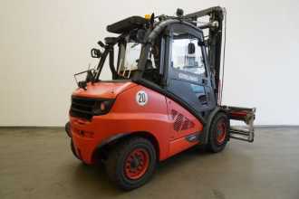Used Forklift Truck LINDE H 50 D EVO 394-02 DIESEL VIERRADFRONTSTAPLER (13069884)