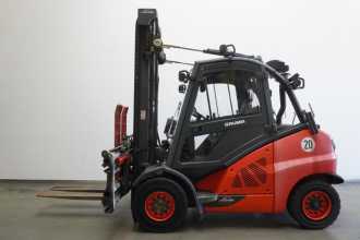 Used Forklift Truck LINDE H 50 D EVO 394-02 DIESEL VIERRADFRONTSTAPLER (13070588)