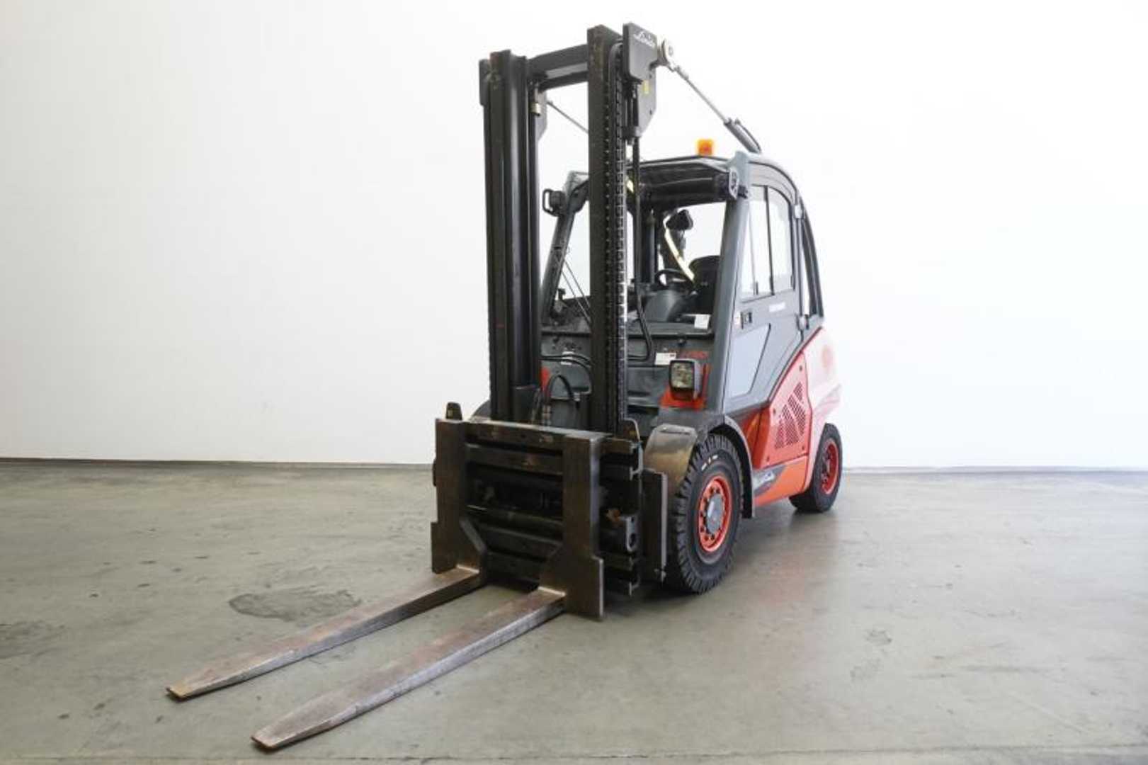 Used Forklift Truck LINDE H 50 D EVO 394-02 DIESEL VIERRADFRONTSTAPLER (13071119)