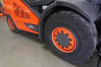 Used Forklift Truck LINDE H 50 D EVO 394-02 DIESEL VIERRADFRONTSTAPLER (13074275)