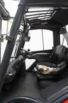 Used Forklift Truck LINDE H 50 T/600 EVO 394-02 GAS VIERRADFRONTSTAPLER (13063123)