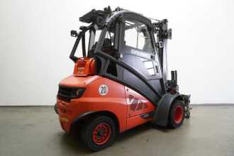 Used Forklift Truck LINDE H 50 T EVO 394-02 GAS VIERRADFRONTSTAPLER (13056391)