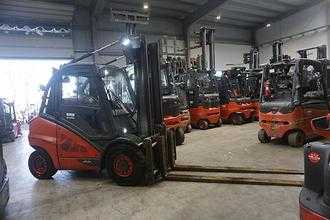 Used Forklift Truck LINDE H 50T-02 - Baujahr 2018 GAS VIERRADFRONTSTAPLER (13039619)