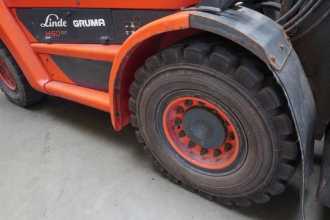 Used Forklift Truck LINDE H 60 D EVO 396-03 DIESEL VIERRADFRONTSTAPLER (13059099)